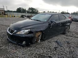 Salvage cars for sale at Montgomery, AL auction: 2010 Lexus IS 250