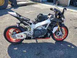 Salvage motorcycles for sale at Marlboro, NY auction: 2023 Aprilia RSV4 1100