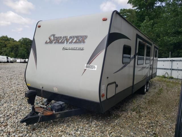 2016 Keystone Sprinter