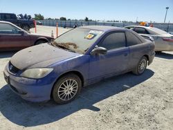 Honda salvage cars for sale: 2005 Honda Civic LX