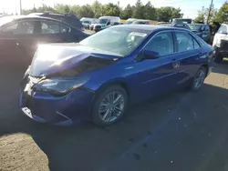 Salvage cars for sale at Denver, CO auction: 2015 Toyota Camry Hybrid