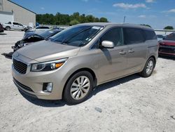 Salvage cars for sale at Lawrenceburg, KY auction: 2015 KIA Sedona EX