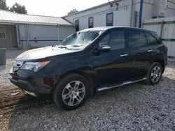 Salvage cars for sale at Prairie Grove, AR auction: 2008 Acura MDX Technology