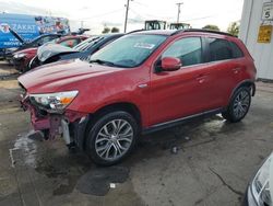 Salvage cars for sale at Chicago Heights, IL auction: 2018 Mitsubishi Outlander Sport SEL