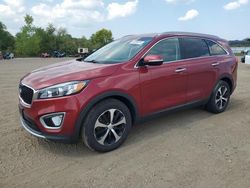 Salvage cars for sale from Copart Columbia Station, OH: 2016 KIA Sorento EX