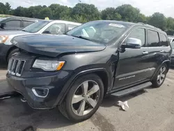 Jeep salvage cars for sale: 2015 Jeep Grand Cherokee Overland