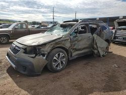 Salvage cars for sale at Colorado Springs, CO auction: 2020 Subaru Outback Touring LDL