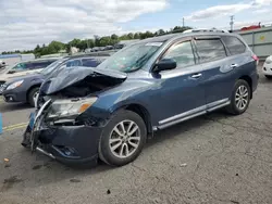 Salvage cars for sale at Pennsburg, PA auction: 2016 Nissan Pathfinder S