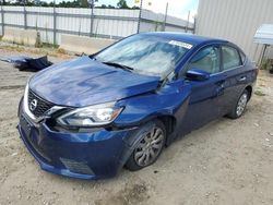 Salvage cars for sale at Spartanburg, SC auction: 2017 Nissan Sentra S