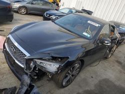 Salvage cars for sale at Windsor, NJ auction: 2022 Infiniti Q50 Sensory