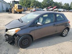 Salvage cars for sale at Hampton, VA auction: 2012 Toyota Yaris