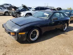 Salvage cars for sale at Elgin, IL auction: 1983 Porsche 944