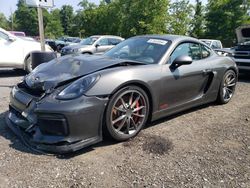 Porsche salvage cars for sale: 2016 Porsche Cayman GT4