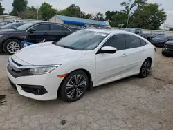 Honda salvage cars for sale: 2016 Honda Civic EX