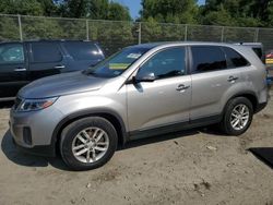 Salvage cars for sale at Waldorf, MD auction: 2015 KIA Sorento LX