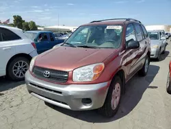 Salvage cars for sale at Martinez, CA auction: 2005 Toyota Rav4