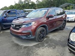 Salvage cars for sale at Savannah, GA auction: 2022 Honda Pilot SE