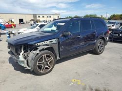 Mercedes-Benz salvage cars for sale: 2018 Mercedes-Benz GLS 550 4matic