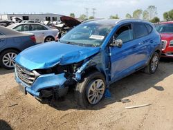 Salvage cars for sale from Copart Elgin, IL: 2016 Hyundai Tucson Limited