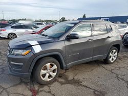 2018 Jeep Compass Latitude en venta en Woodhaven, MI