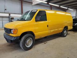 Ford salvage cars for sale: 2003 Ford Econoline E350 Super Duty Van