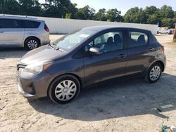 Toyota salvage cars for sale: 2016 Toyota Yaris L