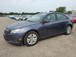 Salvage cars for sale at Ham Lake, MN auction: 2013 Chevrolet Cruze LS