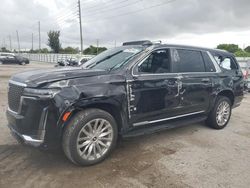 Cadillac Vehiculos salvage en venta: 2023 Cadillac Escalade ESV Premium Luxury