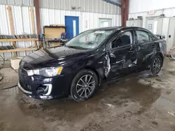 Salvage cars for sale at West Mifflin, PA auction: 2016 Mitsubishi Lancer ES