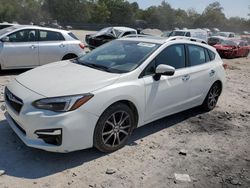 Subaru Impreza Vehiculos salvage en venta: 2017 Subaru Impreza Limited