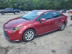 Toyota salvage cars for sale: 2024 Toyota Corolla LE