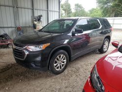 Chevrolet salvage cars for sale: 2020 Chevrolet Traverse LS