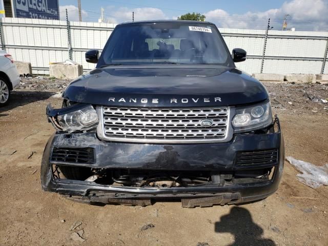 2016 Land Rover Range Rover HSE