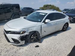 Salvage cars for sale at Taylor, TX auction: 2022 Honda Civic LX