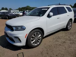 Salvage cars for sale at Hillsborough, NJ auction: 2022 Dodge Durango SXT