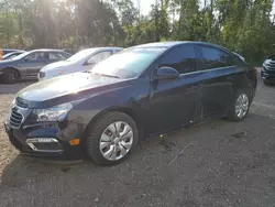 Salvage cars for sale at Cookstown, ON auction: 2016 Chevrolet Cruze Limited LT