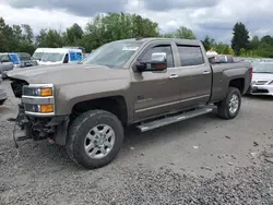 Vehiculos salvage en venta de Copart Portland, OR: 2015 Chevrolet Silverado K3500 LTZ