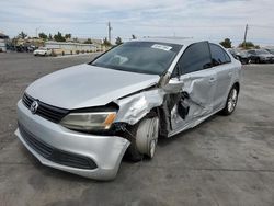 Volkswagen salvage cars for sale: 2015 Volkswagen Jetta SE