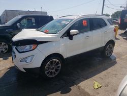 Salvage cars for sale at Chicago Heights, IL auction: 2019 Ford Ecosport Titanium