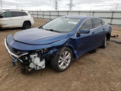 Chevrolet salvage cars for sale: 2019 Chevrolet Malibu LT