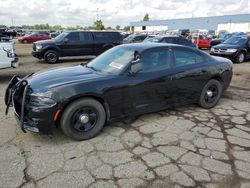 2016 Dodge Charger Police en venta en Woodhaven, MI