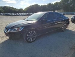 Salvage cars for sale at North Billerica, MA auction: 2014 Honda Accord Sport