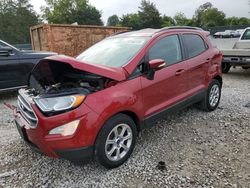 Ford salvage cars for sale: 2018 Ford Ecosport SE