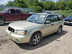 Subaru Vehiculos salvage en venta: 2003 Subaru Forester 2.5XS