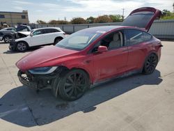 Salvage cars for sale from Copart Wilmer, TX: 2018 Tesla Model X