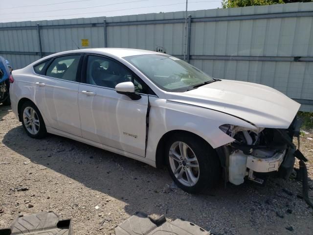 2018 Ford Fusion SE Hybrid