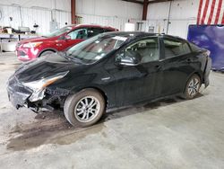 Salvage cars for sale from Copart Billings, MT: 2017 Toyota Prius