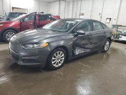 Ford salvage cars for sale: 2016 Ford Fusion S