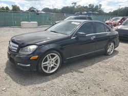 Salvage cars for sale at Riverview, FL auction: 2013 Mercedes-Benz C 250