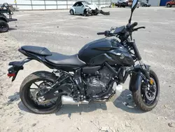 Salvage motorcycles for sale at Glassboro, NJ auction: 2024 Yamaha MT07